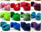 Felting Fiber-half ounce-handyed handpainted