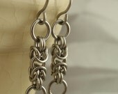 Petite Stainless Steel Earrings - Beyond Basic Byzantine