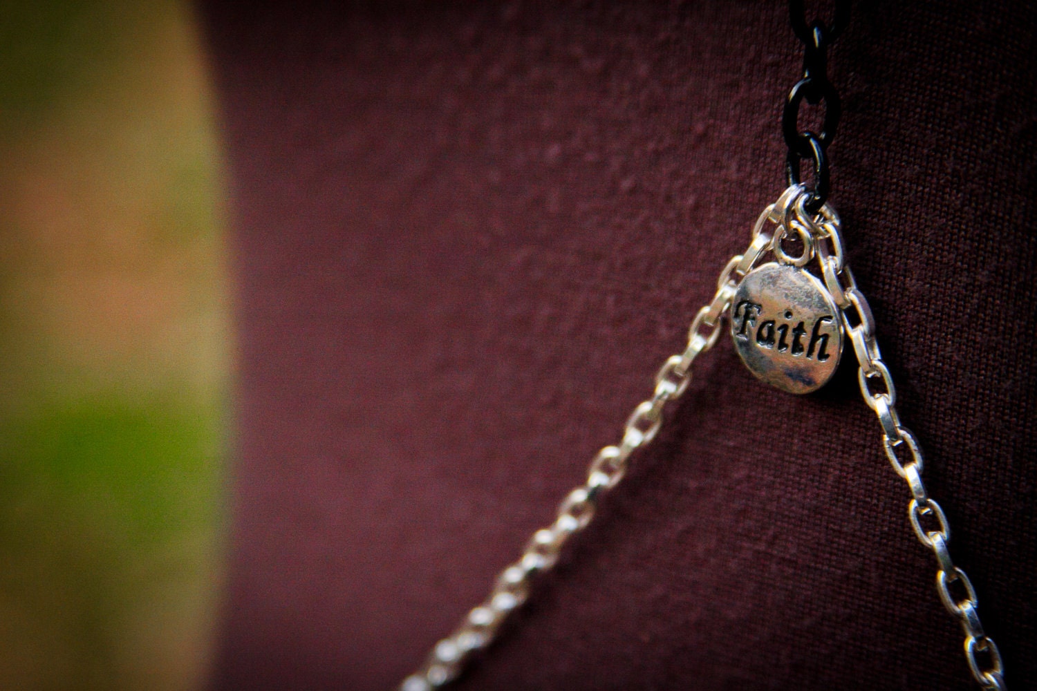 Faith, Hope, Dream Necklace