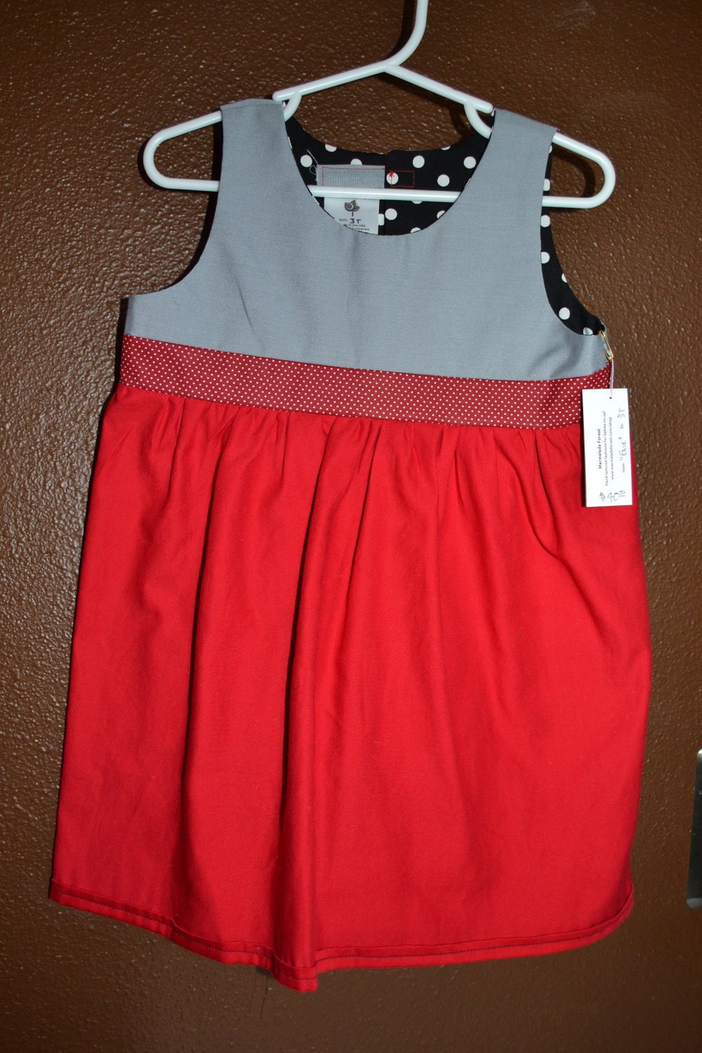 The "Evie" dress   Size 3T, ready to ship