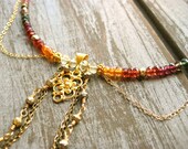 Wandering Star Gemstone Necklace