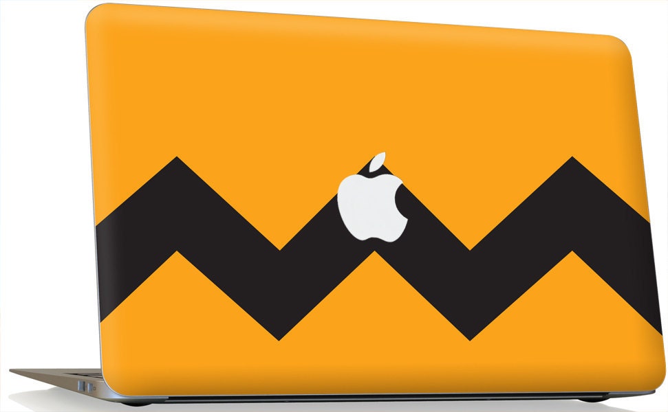 GEL Apple MacBook Pro 13" 15" 17" Skin Cover w/ Apple Cutout - Charlie Brown