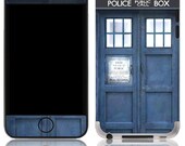 Apple iPod Touch 4th 5th Gen Skin Cover - Tardis Doctor Who Police Call Box
