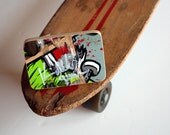 LAST One Recycled Skateboard Belt Buckle-The Kris Markovich OG-