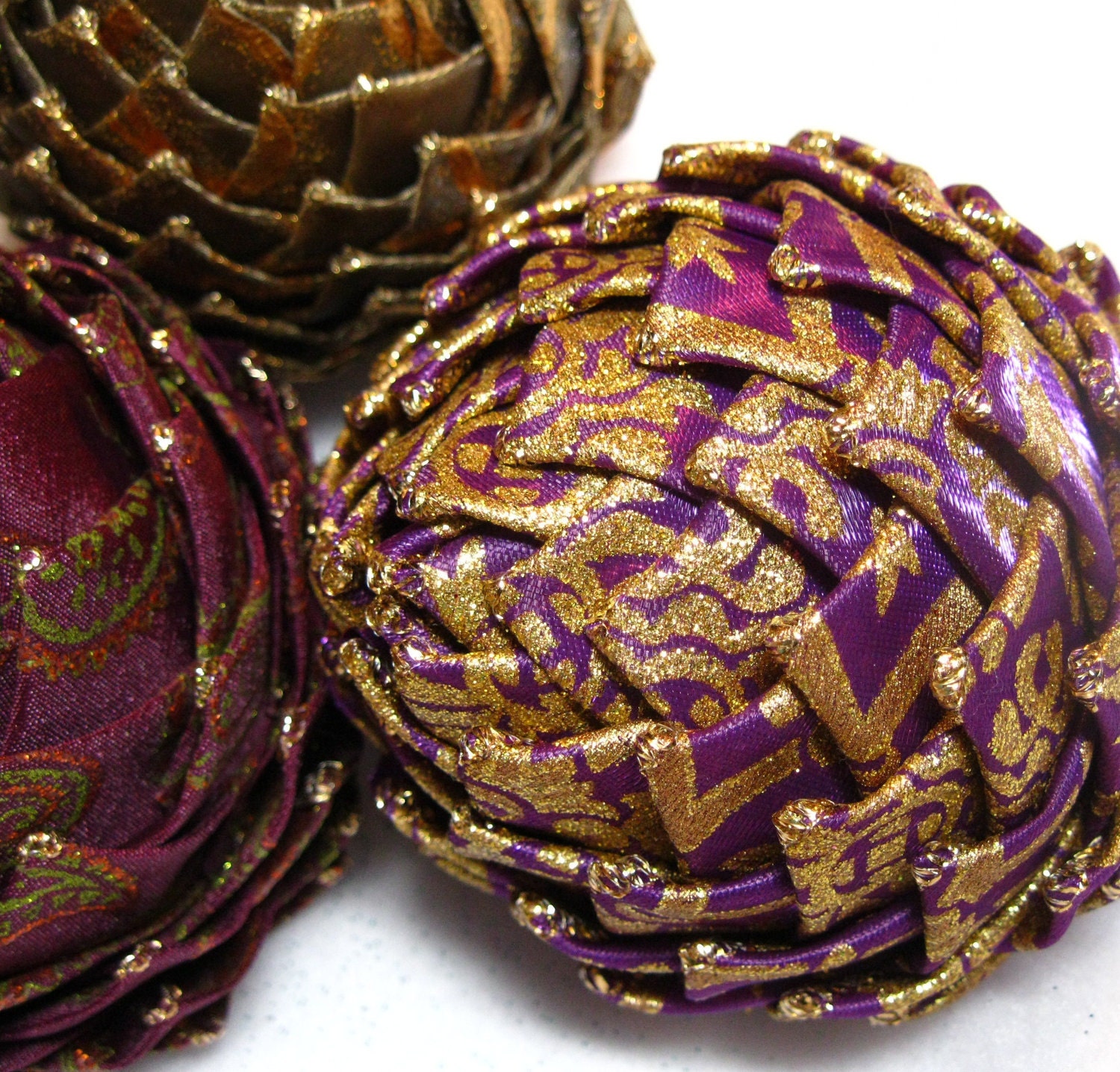 Purple Collectible Christmas Ornament,