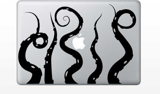 Tentacles - Vinyl Laptop Decals