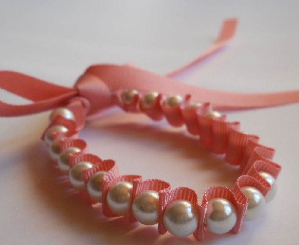 Ballerina Pink Pearl Bracelet