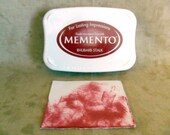 Memento Rhubarb Stalk Red Dye Ink Pad by Tsukineko-FREE SHIPPING