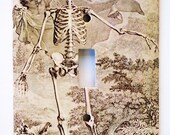 Vintage Skeleton Switchplate