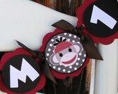 Sock Monkey Highchair Banner