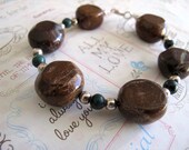 Sterling & Earth brown bracelet