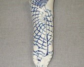 Original Hand Made Stoneware Wall Pocket Vase