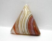 Triangle - Dryhead agate cabochon
