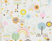 ALEXANDER HENRY FABRIC - Kitty Garden  Pink Pastel, Discount Designer Fabric