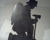Praying Fireman