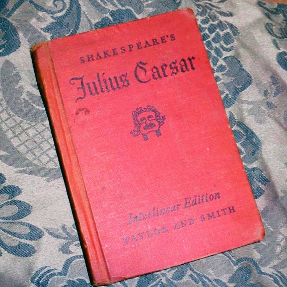 Shakespeare's Julius Caesar Interlinear Edition 1936