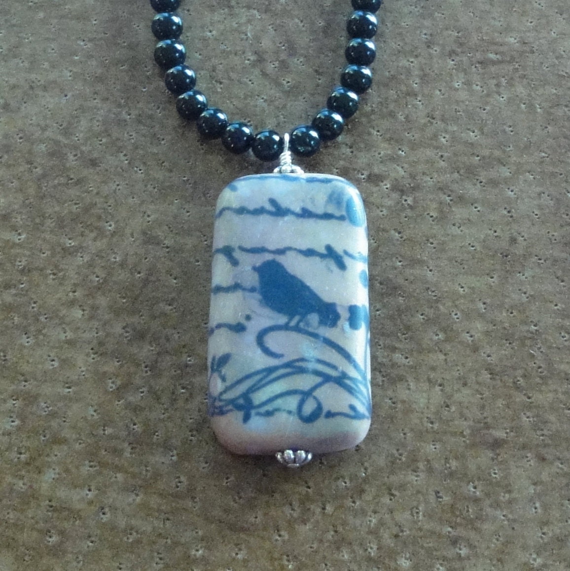 Bird Pendant Necklace - Ready to Ship