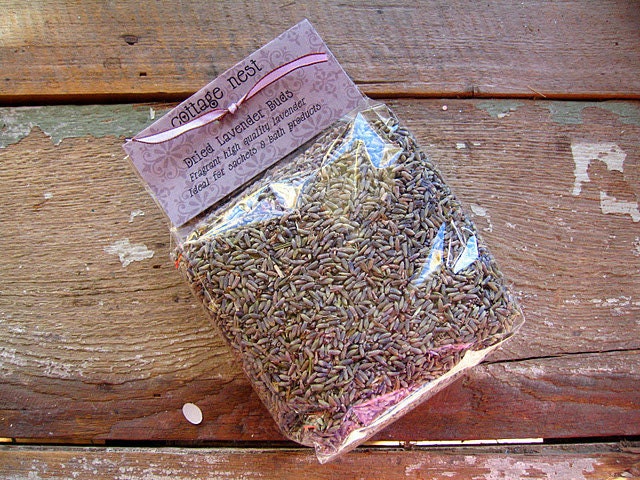 Lavender, Dried Fragrant Buds for Craft or Home - 3 Cups