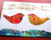 PICTURE BOOK    I Hear Two Birds (counting book, learn to count)