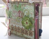 Paper Bag Album "MOTHER" premade photo pages
