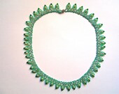 Turquoise beaded necklace