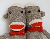 Siamese Twins Sock Monkey