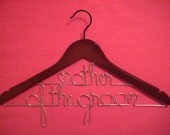Personalized Hanger Custom Made for Mother of the Groom