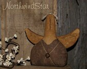 Primitive Colonial Early Times Angel Doll Shelf Sitter