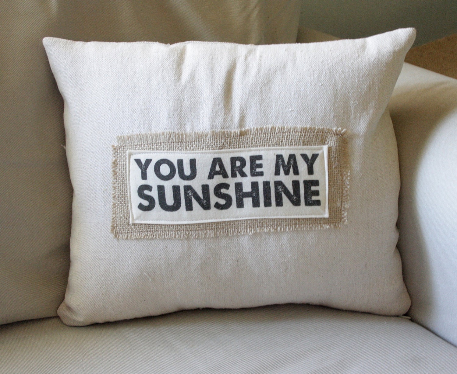 You are my Sunshine pillow cover