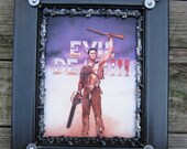 Army Of Darkness Evil Dead Movie Print With Custom Welded Frame