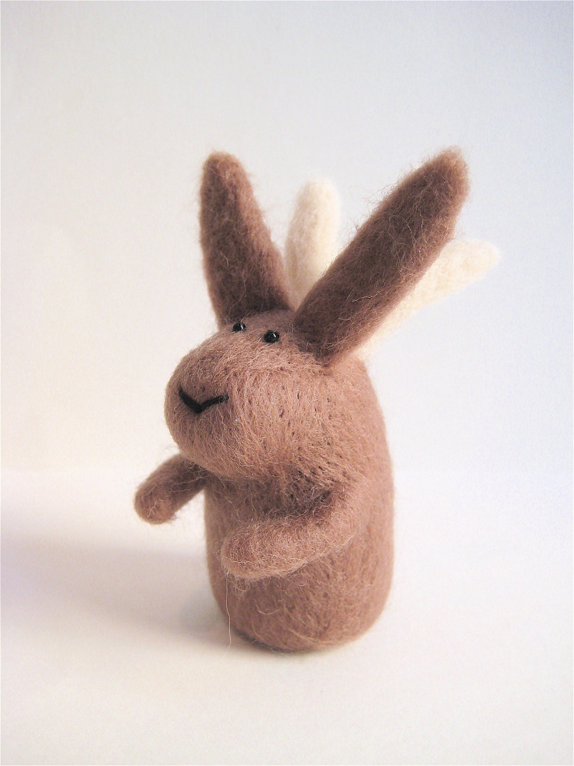Father's Day Gift - Jackalope Fiber Art - Needle Felt Animal