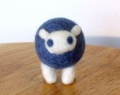 Needle Felted Sheep Grey and White