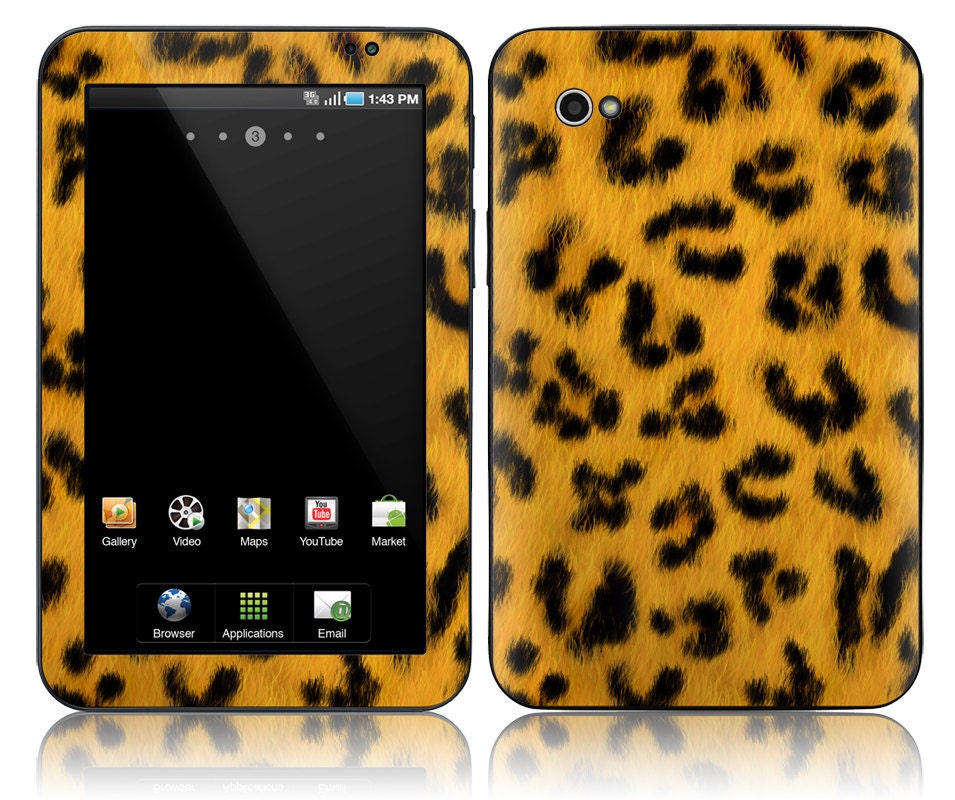Samsung Galaxy Tab 7" 10.1" Decal Skin Cover  - Leopard