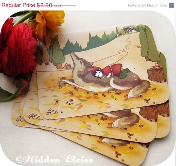 SALE -- My, what big heart you have  -- Card --