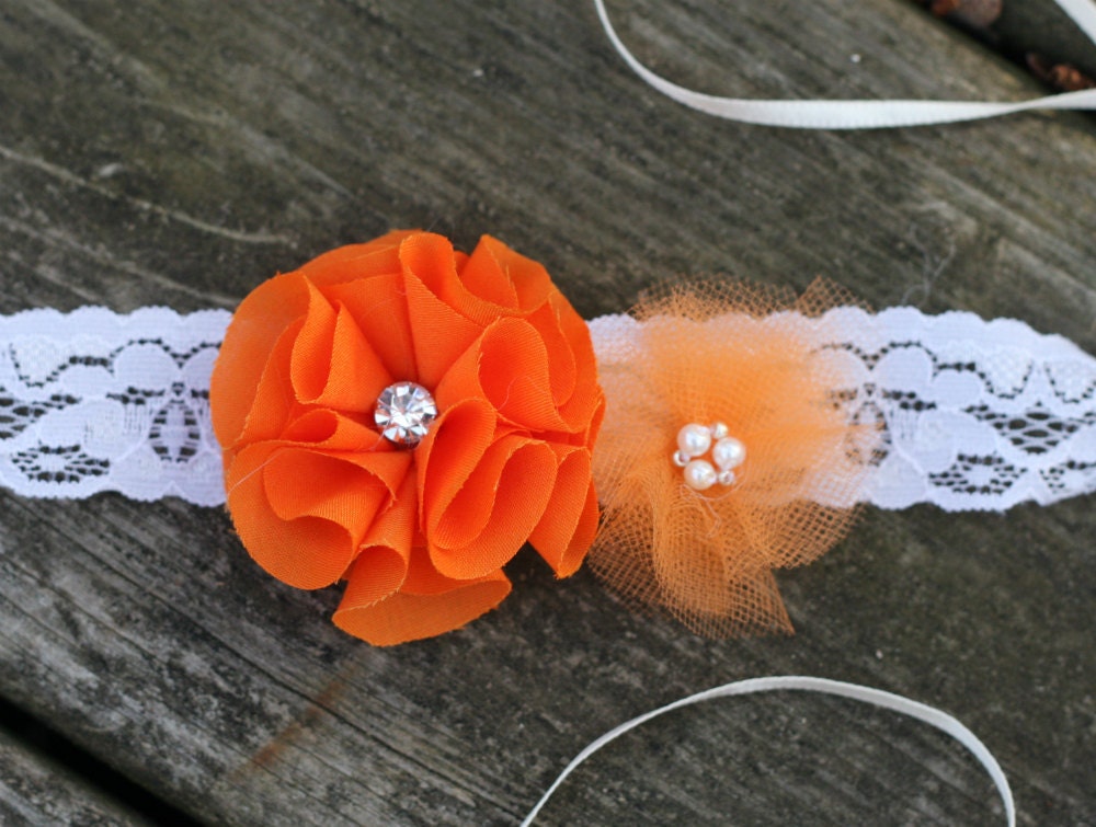 Tangerine Garter : Ready to Ship