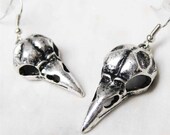 Bird Skull Steampunk earrings