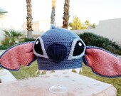 Stitch -ish Hat: Super Cute Disney Lilo & Stitch Alien Crochet Beanie Hat