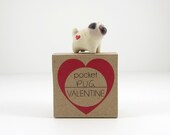 Pug pocket valentine totem