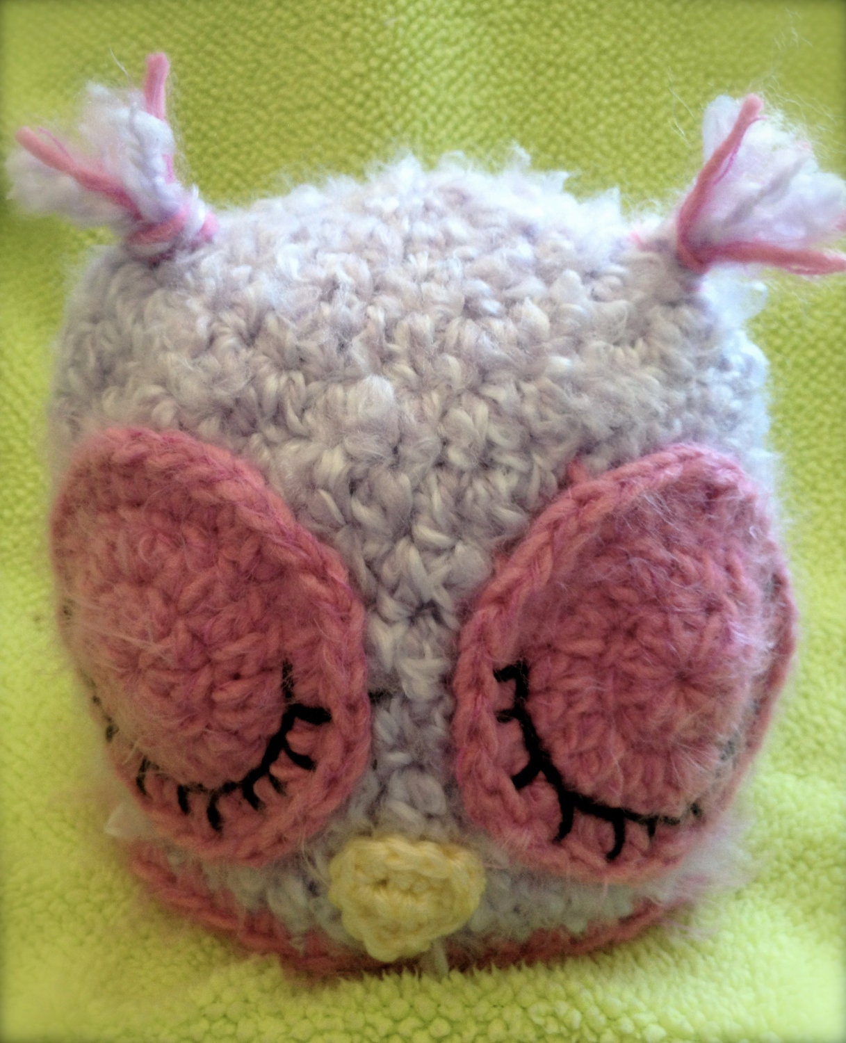 Who Gives a Hoot - owl beanie - Sizes NB-12M