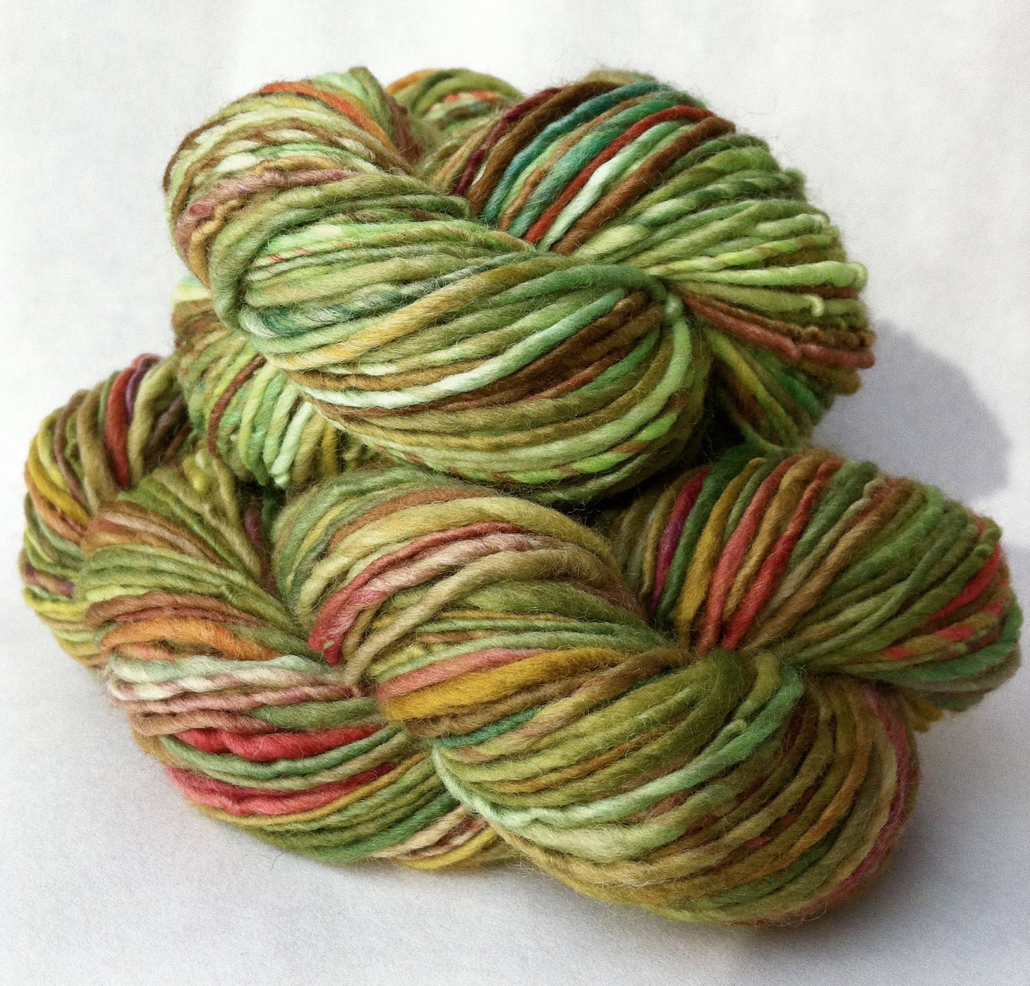 Li'l Mitch Peanut - worsted weight handspun yarn