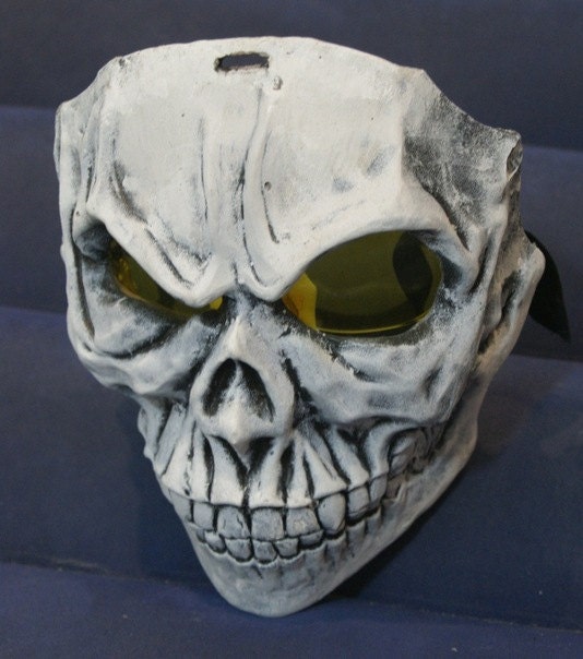 Heavy Metal style Skull LARP/Strikeball mask