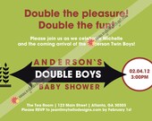 Baby Shower (Twins):  Double Mint Gum