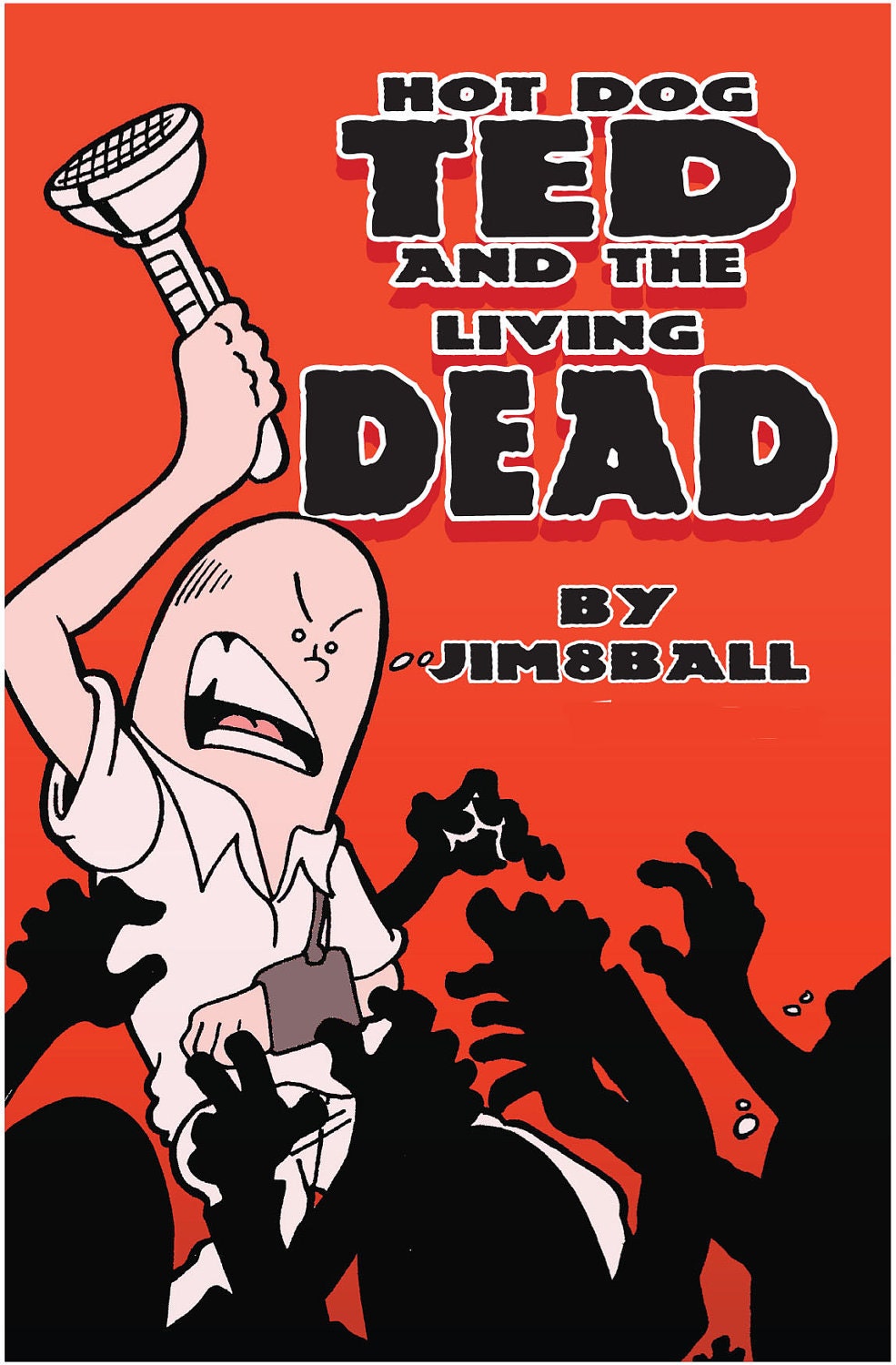 Hot Dog Ted and the Living Dead Mini Comic