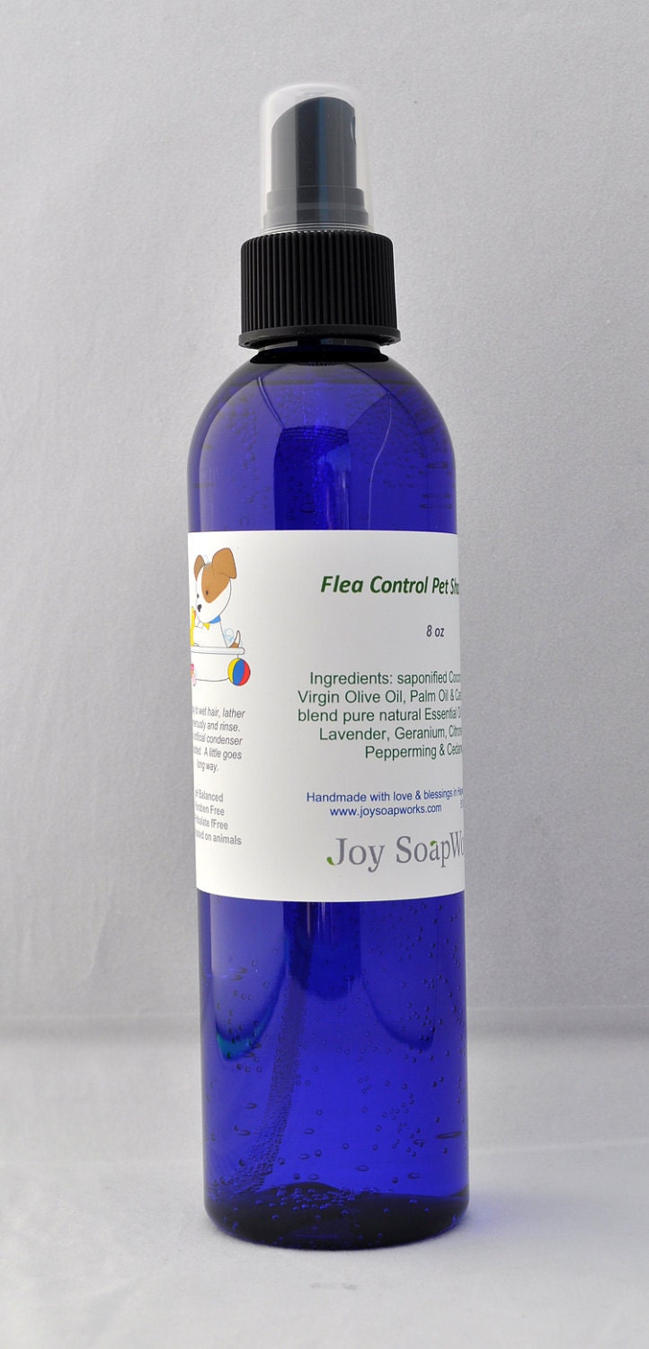 Flea Control Pet Shampoo, All Natural Ingredients,No Harmful Chemical