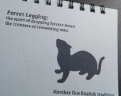 Spiral note book - ferrets and tradition (WG706)