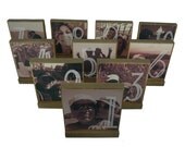 WEDDING TABLE NUMBERS-Set of 10 Xl Personalized  Wedding Photo Blocks - Custom Table Numbers-Centerpieces-Place Cards  Photo Blocks