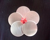 20 Ga, 7/8" (5 pack) Sterling Silver Discs