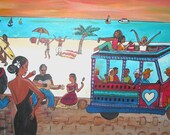 Rio- Original Contemporary Painting Print