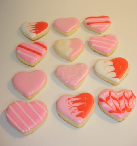 Heart Cookies- (36) 3- Dozen