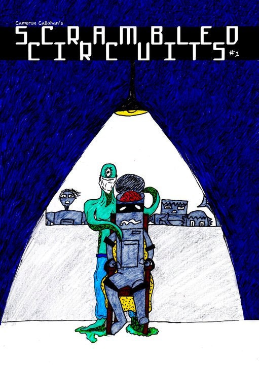 Scrambled Circuits 1 mini-comic (3rd Revision)